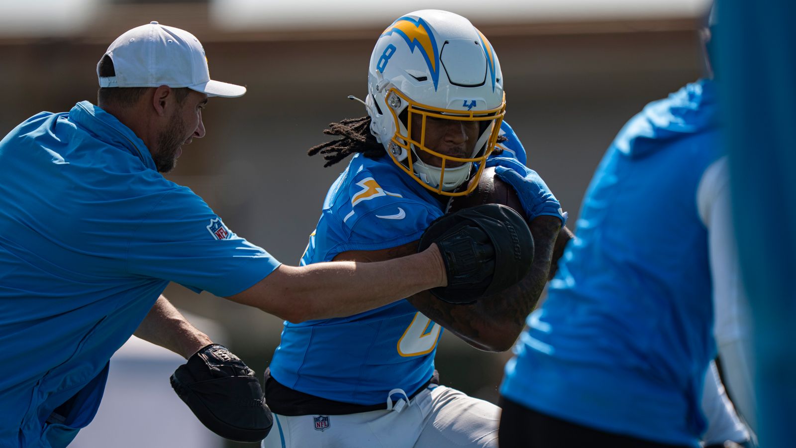 Omarion Hampton Showcases Skills at Chargers Camp