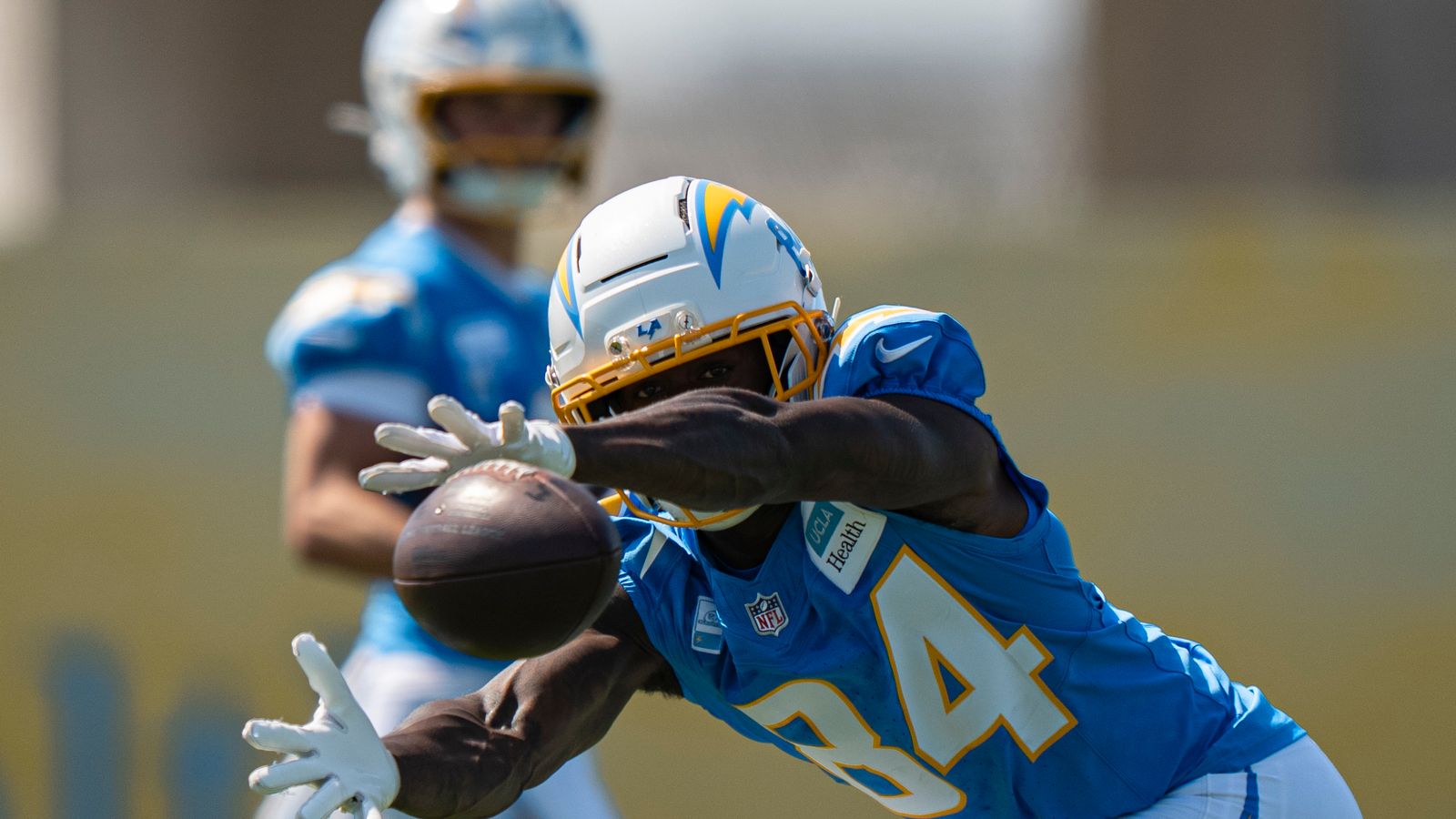 KeAndre Lambert-Smith at Chargers Training Camp