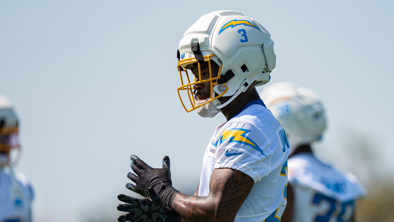 Safety Derwin James Jr. Training with Chargers