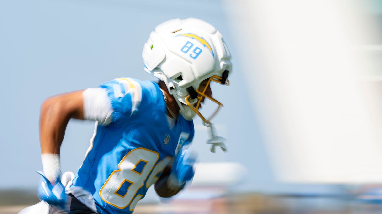 Brenen Thompson at Chargers Training Camp