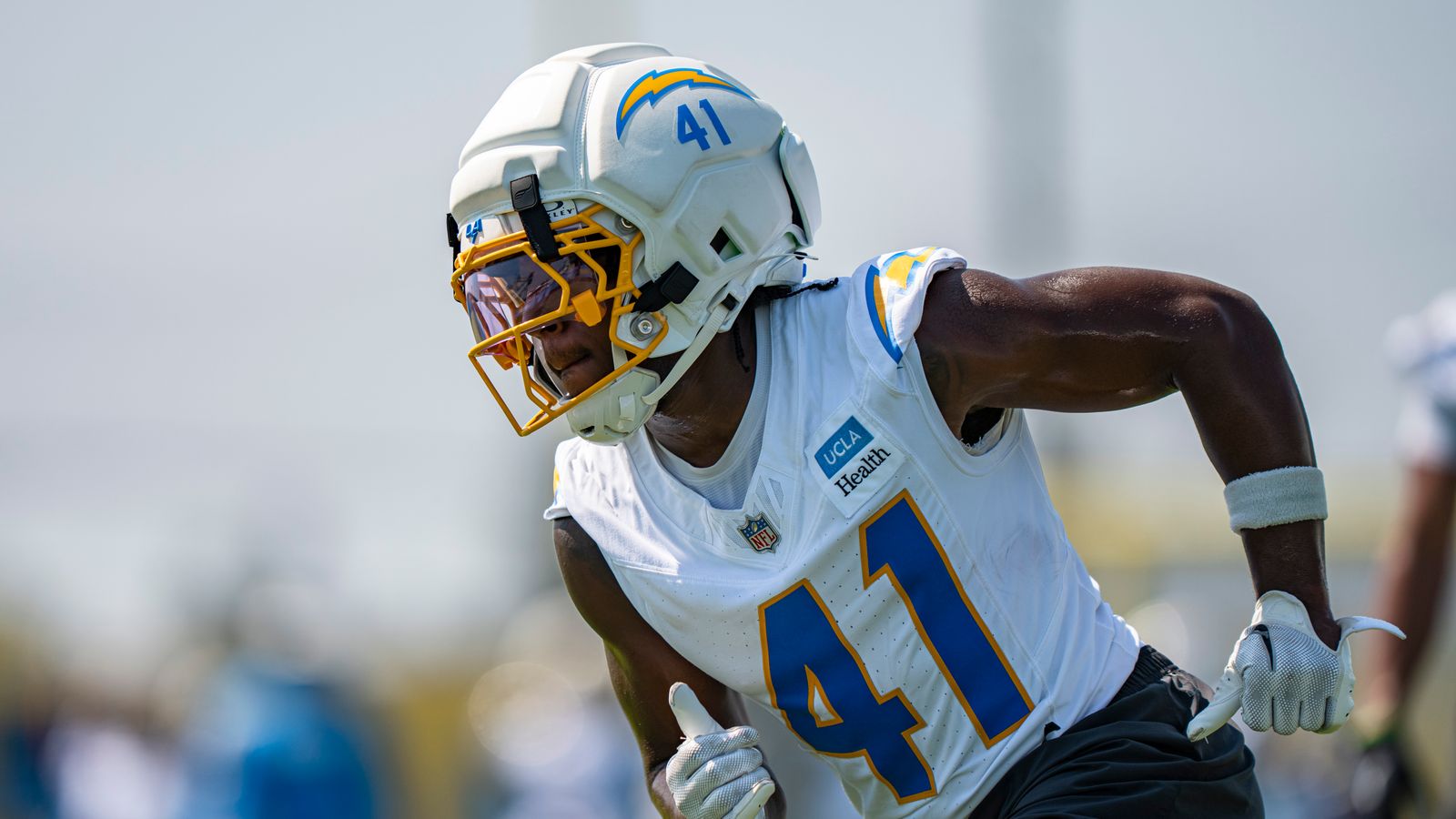Myles Purchase in Training with the Chargers