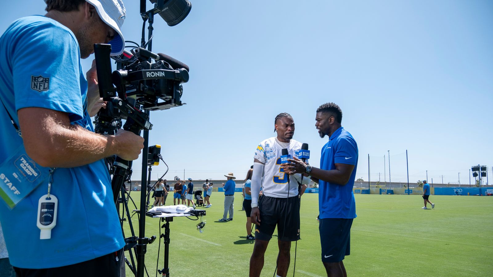 Derwin James Jr. Interviewed at Training Camp
