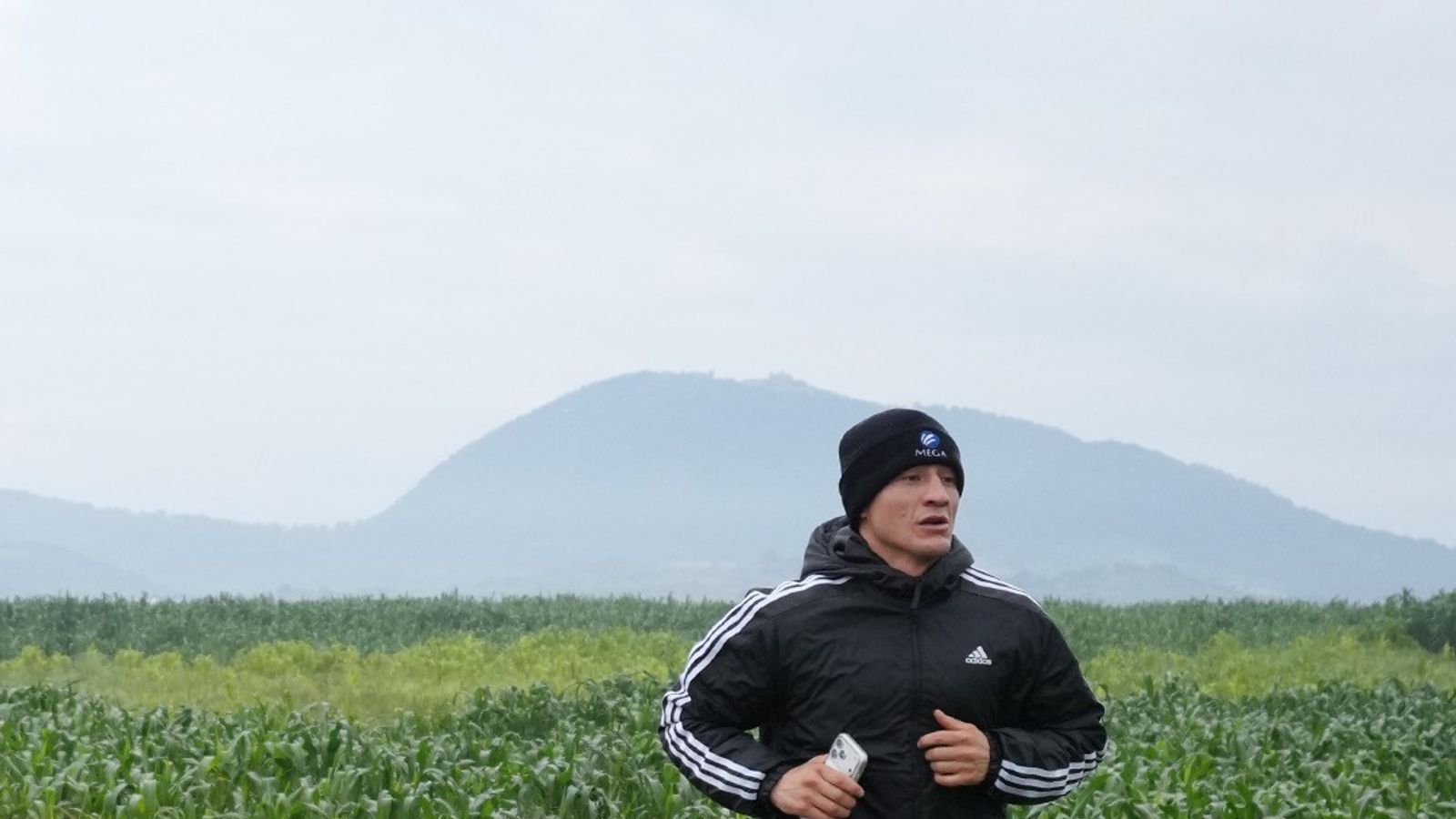 William Zepeda training for his upcoming title fight
