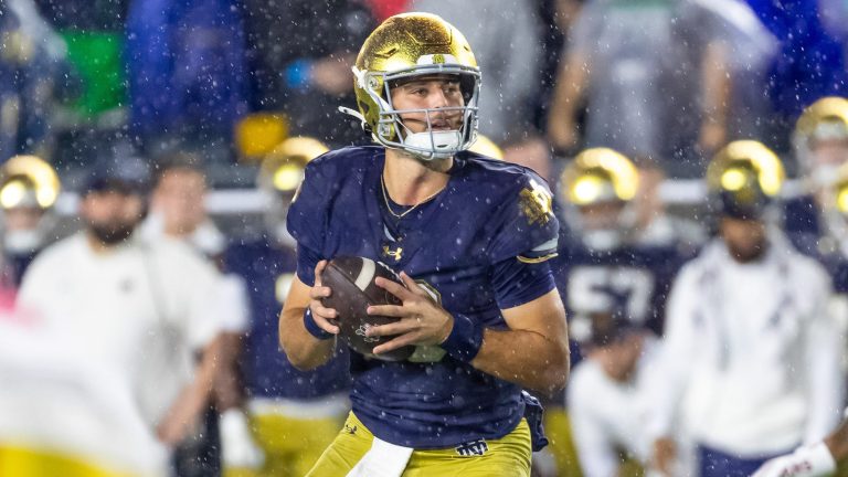 5. CJ Carr | Notre Dame