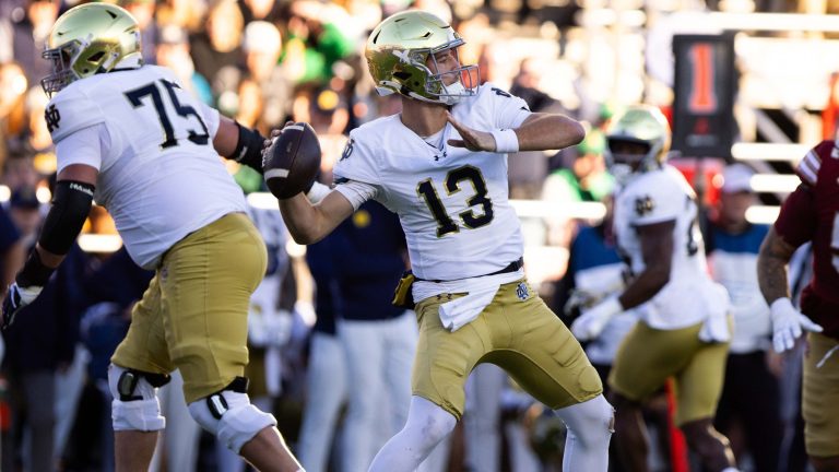 Quarterfinal: (1) Notre Dame vs. (8) Texas Tech