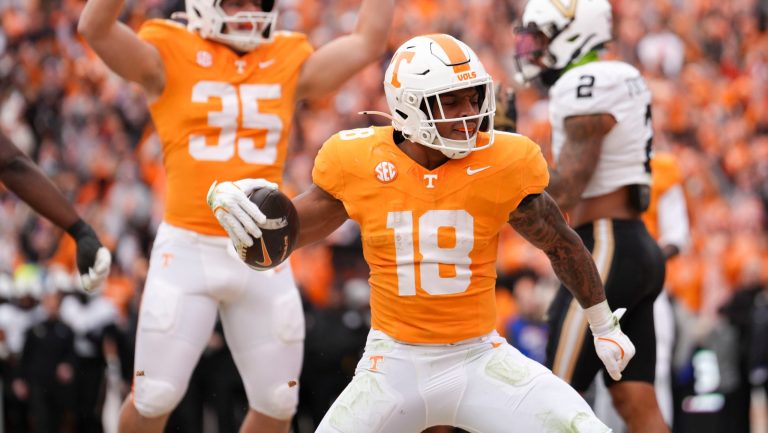 18. Tennessee Volunteers