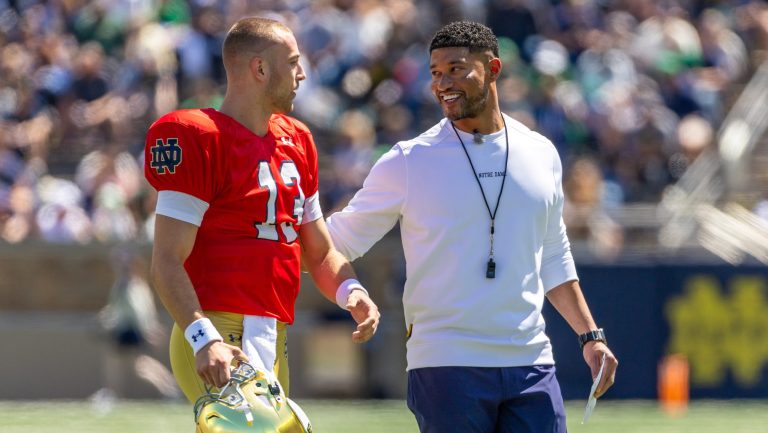 1) CJ Carr, Notre Dame
