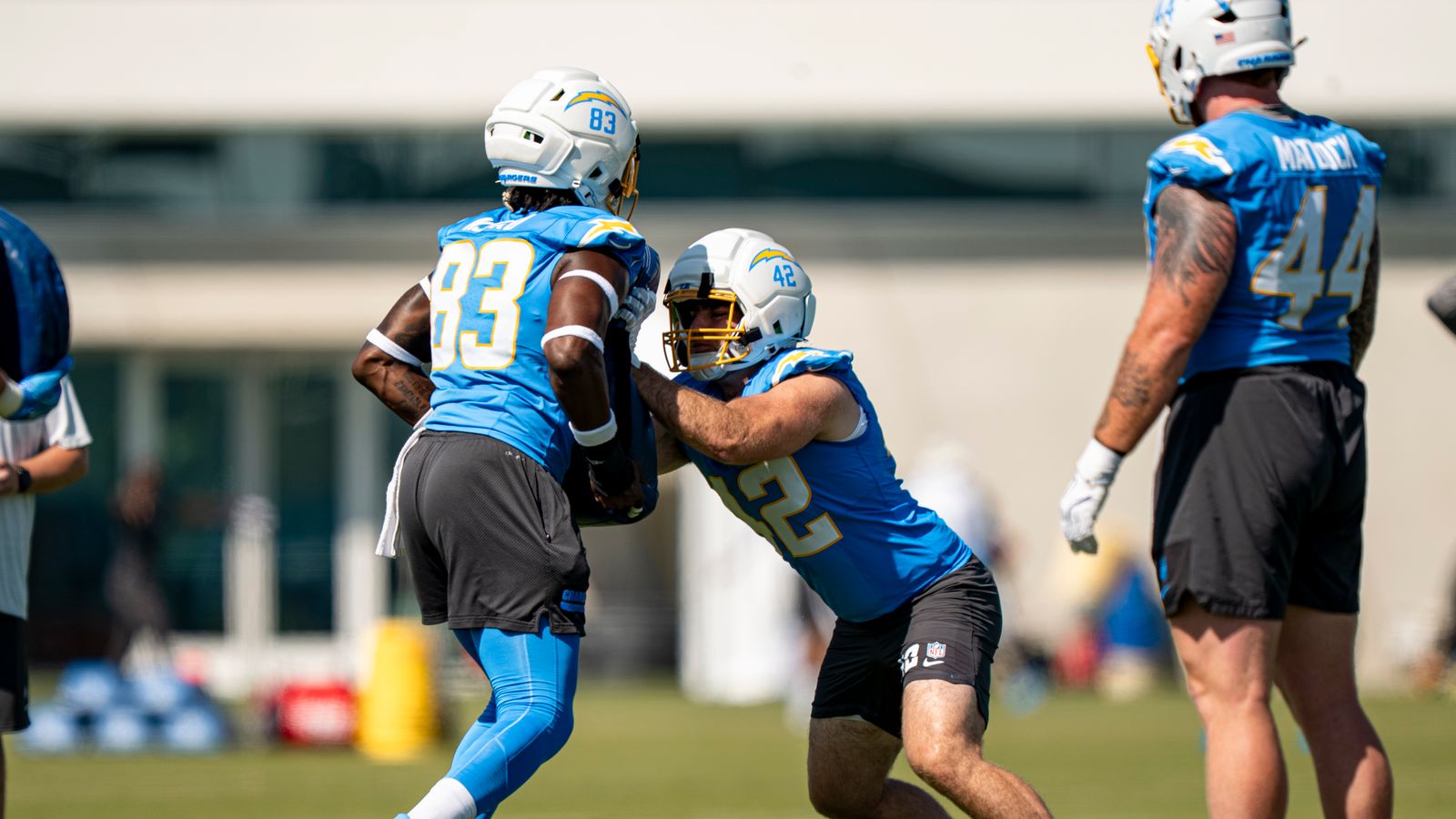 Johnny Pascuzzi Participates in Chargers Training Camp
