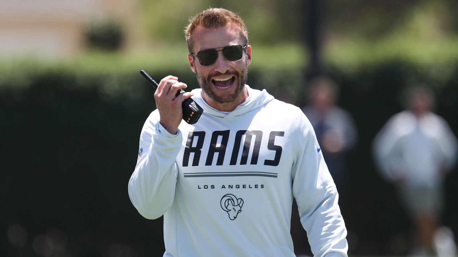Sean McVay at Rams Training Camp, Loyola Marymount University, 2026