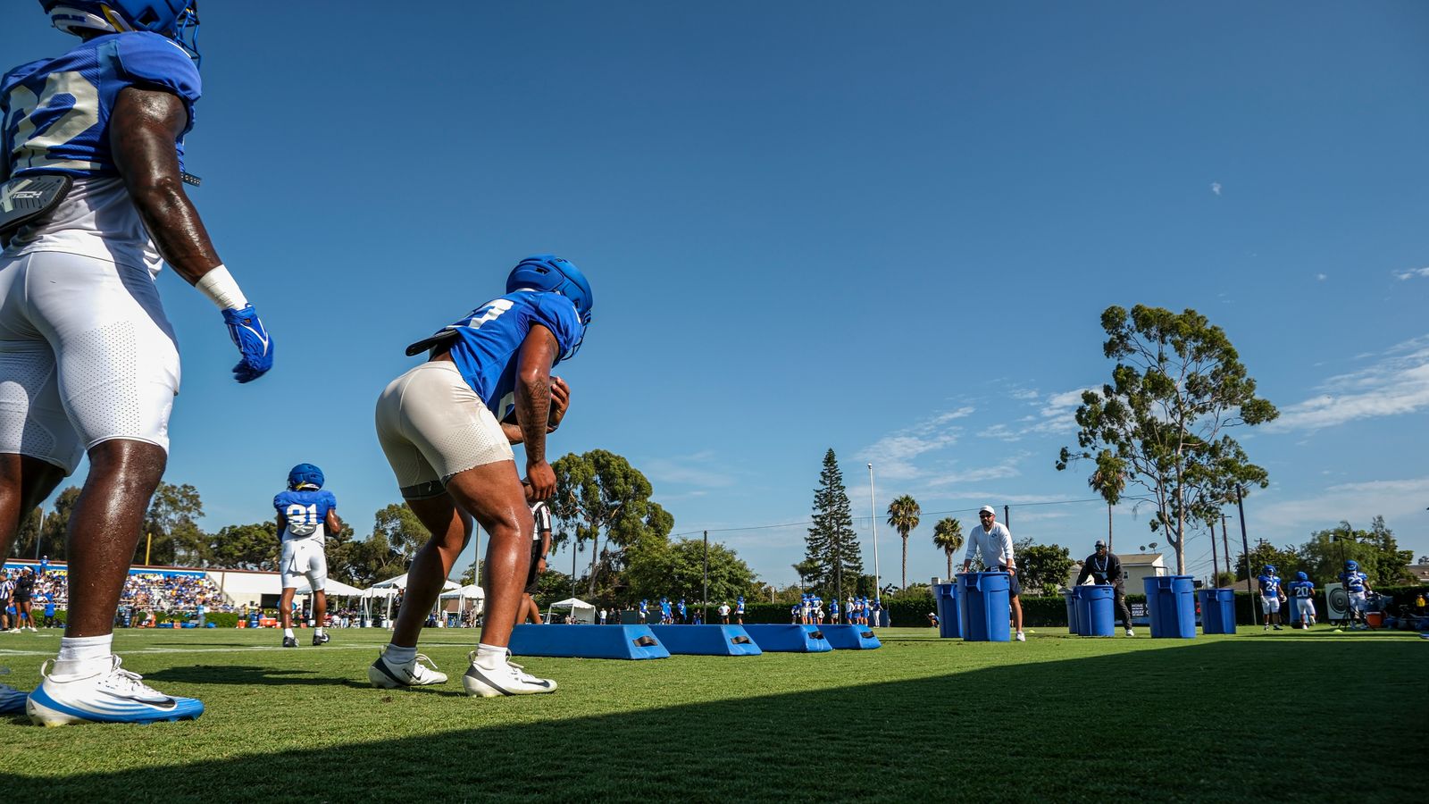Ronnie Rivers #20 spotted again at Rams training camp
