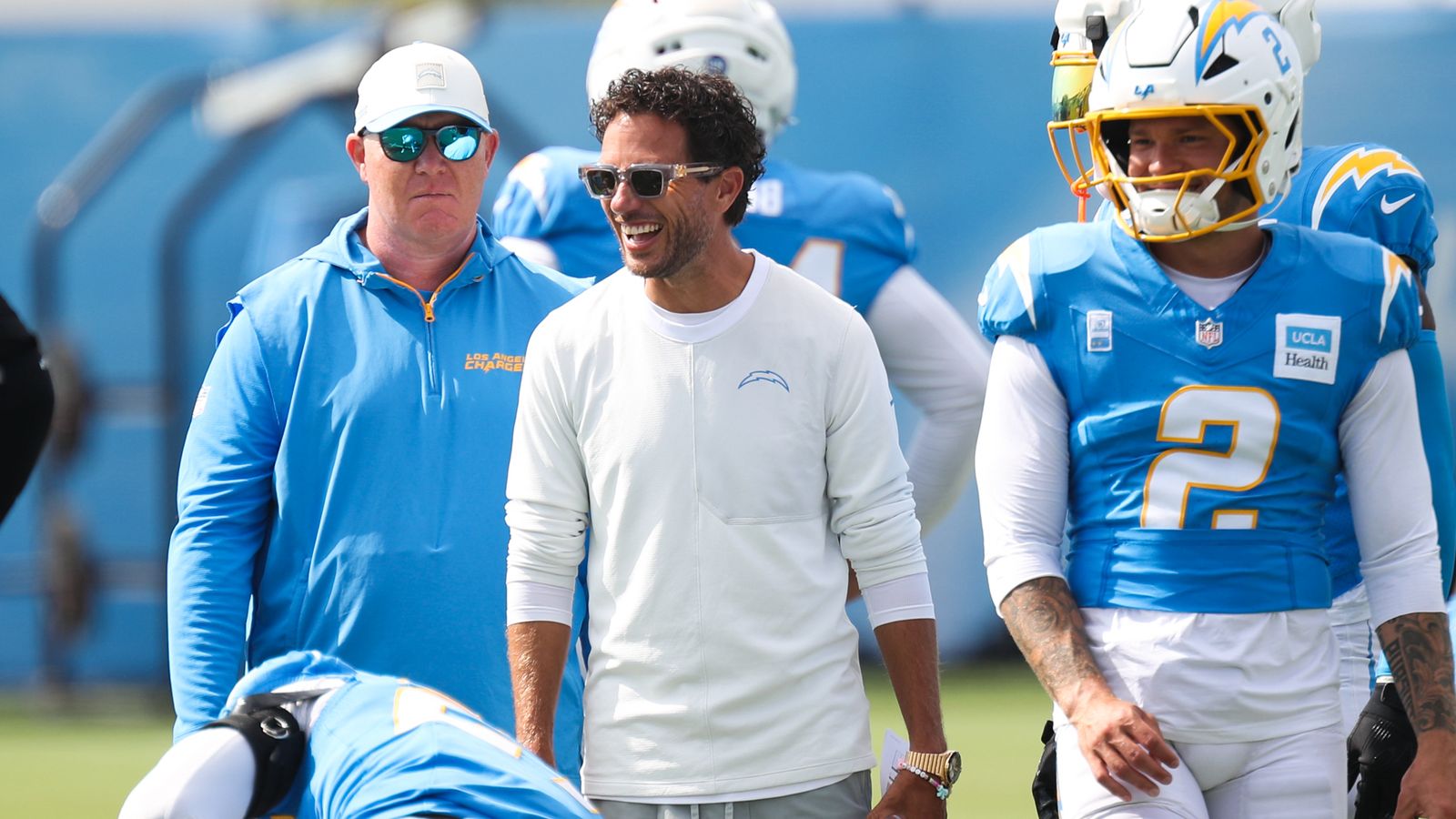 Mike McDaniel Evaluates Players at Chargers Camp