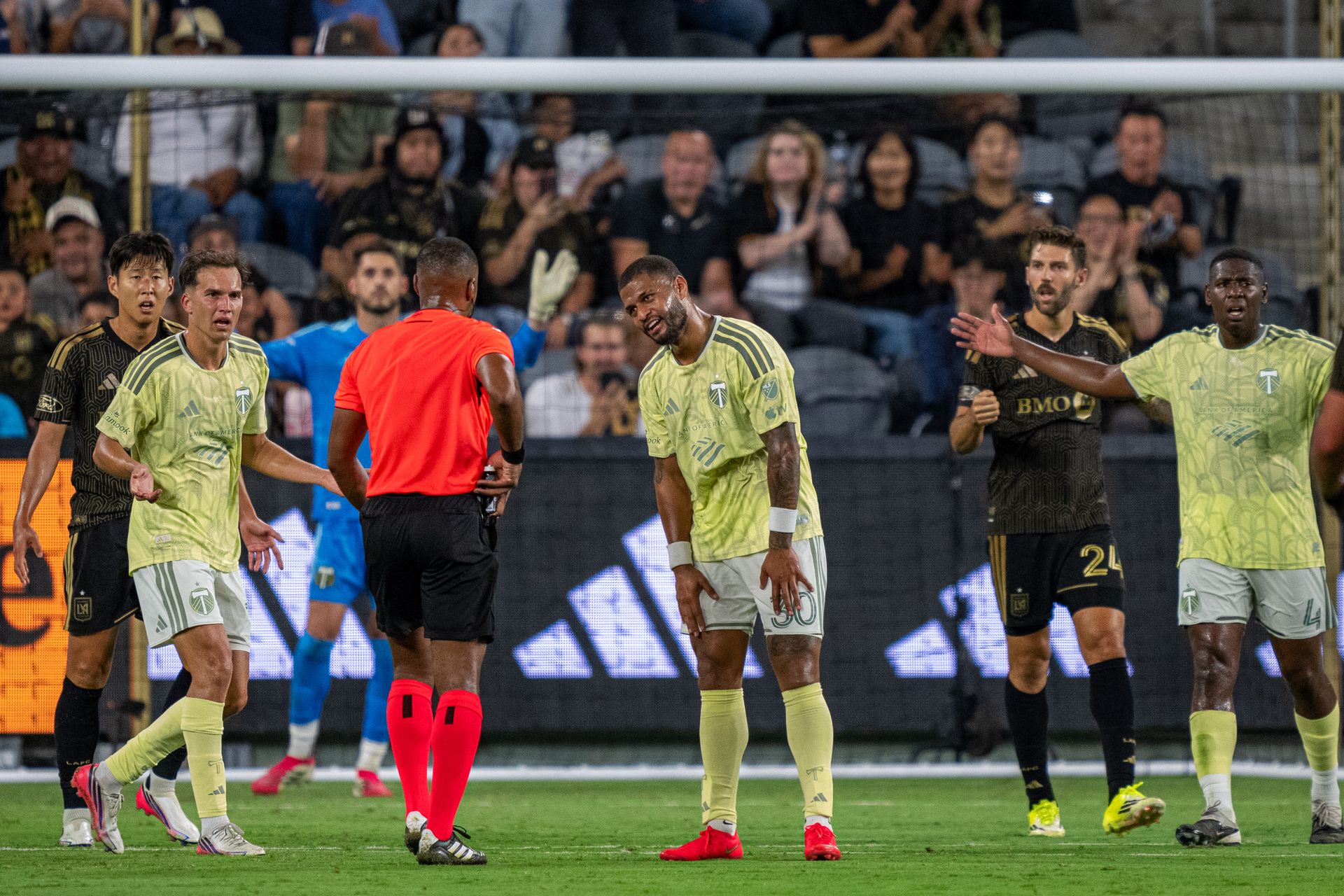 José Caicedo disputes call in MLS match