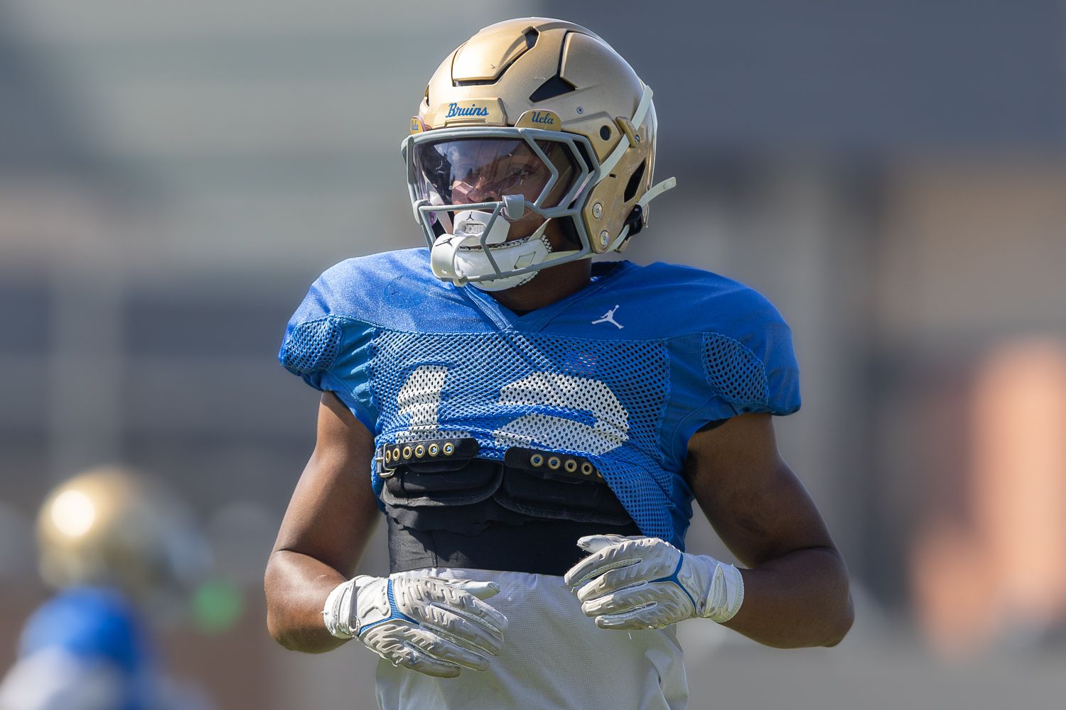 Malik Hartford Training at UCLA Football Practice