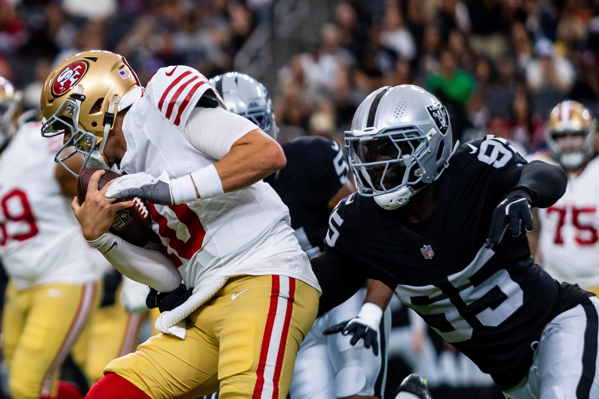 Kwity Paye sacks 49ers QB Mac Jones