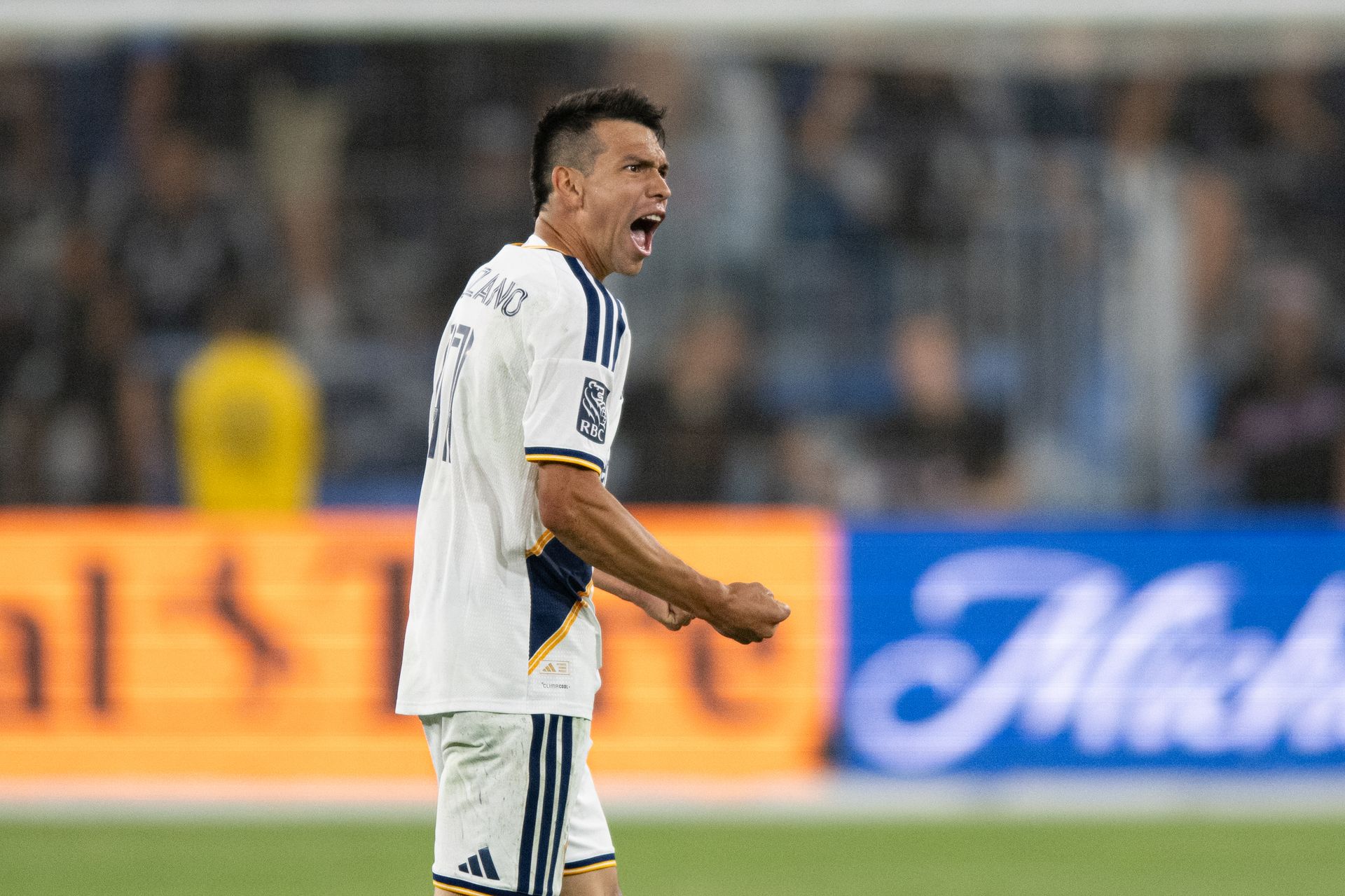 Hirving Lozano scores for LA Galaxy against San Diego FC