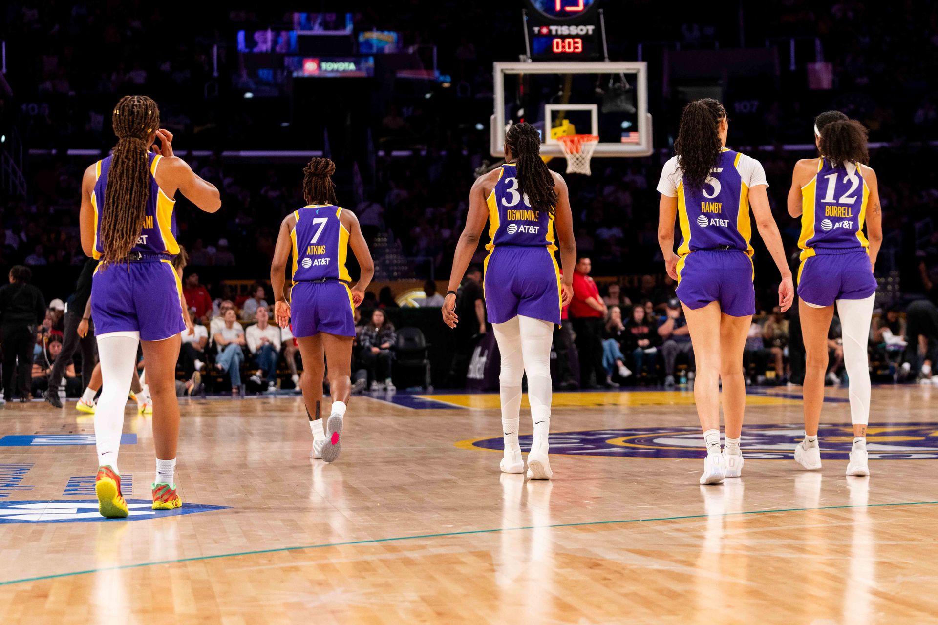 LA Sparks Enter the Court Against the Mystics