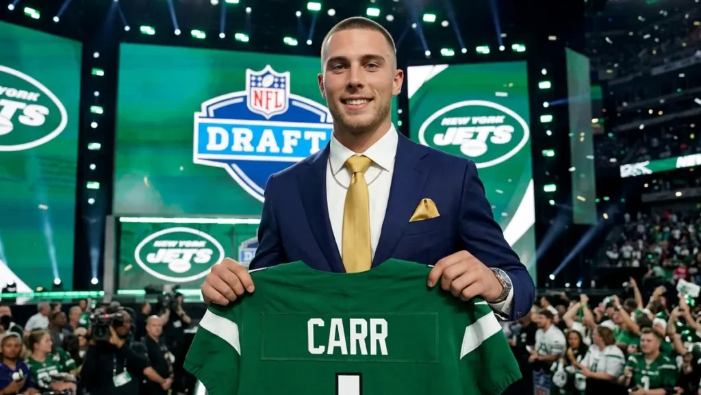 ESPN, Jordan Reid Mock Draft, CJ Carr, New York Jets
