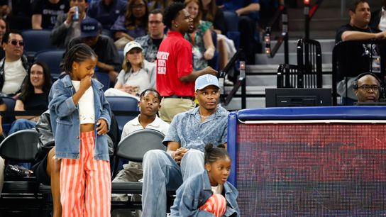 Russell Westbrook at WNBA 3-Point Contest, 2026.