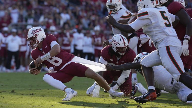 6. Stanford Cardinal (1-2)