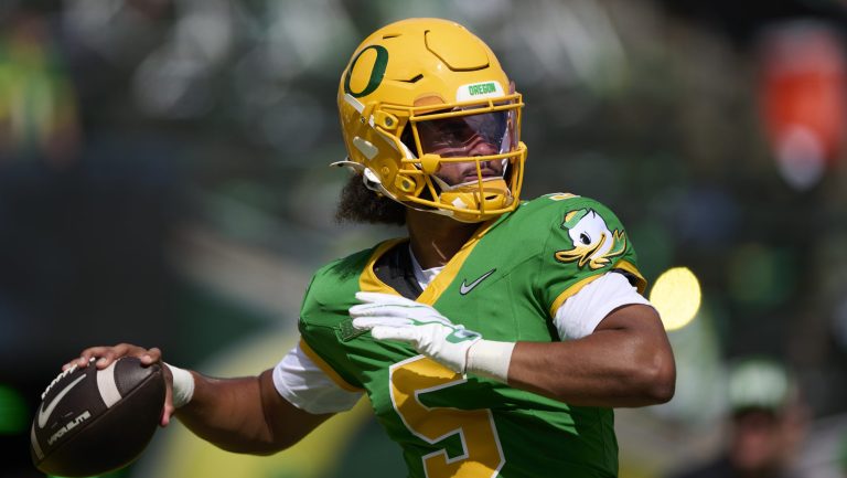 1. Miami Dolphins: Dante Moore, QB, Oregon