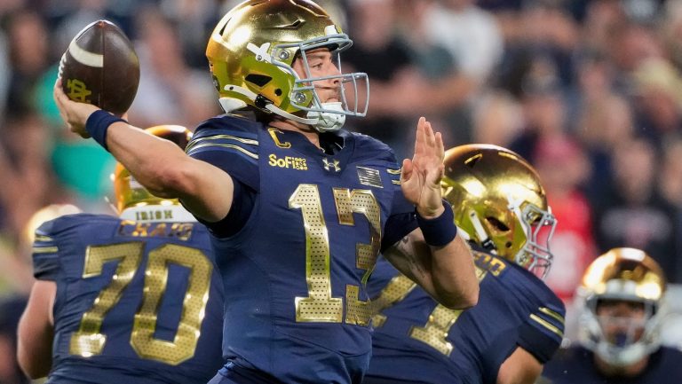 5. CJ Carr, Notre Dame