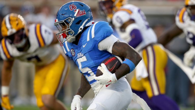 3. Kewan Lacy, RB, Ole Miss Rebels