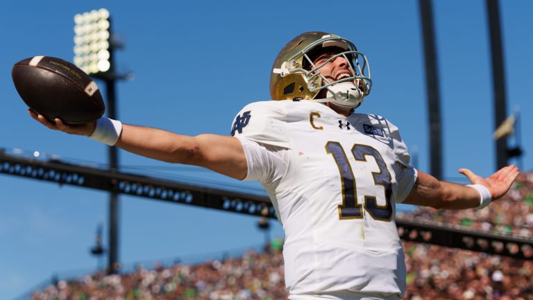 5. CJ Carr, Notre Dame