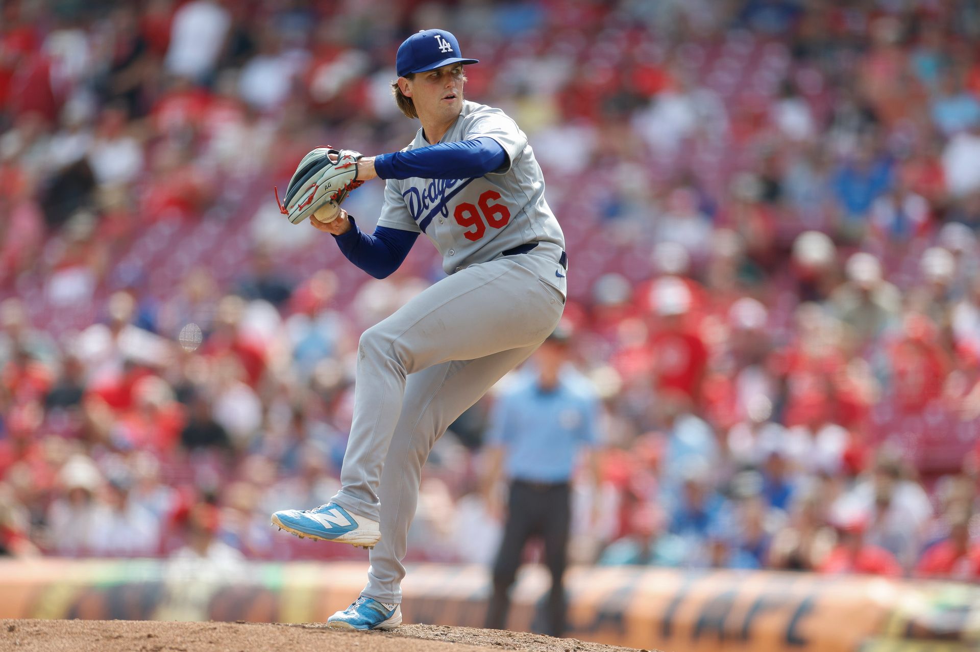 Landon Knack pitching against the Reds, September 17, 2026