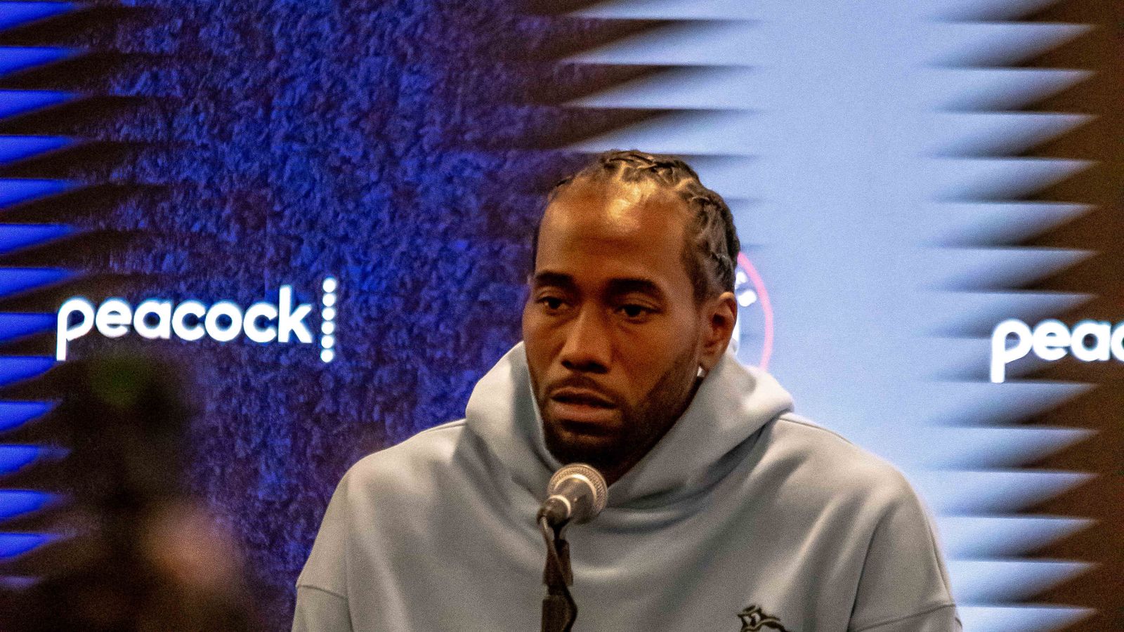 Kawhi Leonard during Media Day at The Intuit Dome, 2025