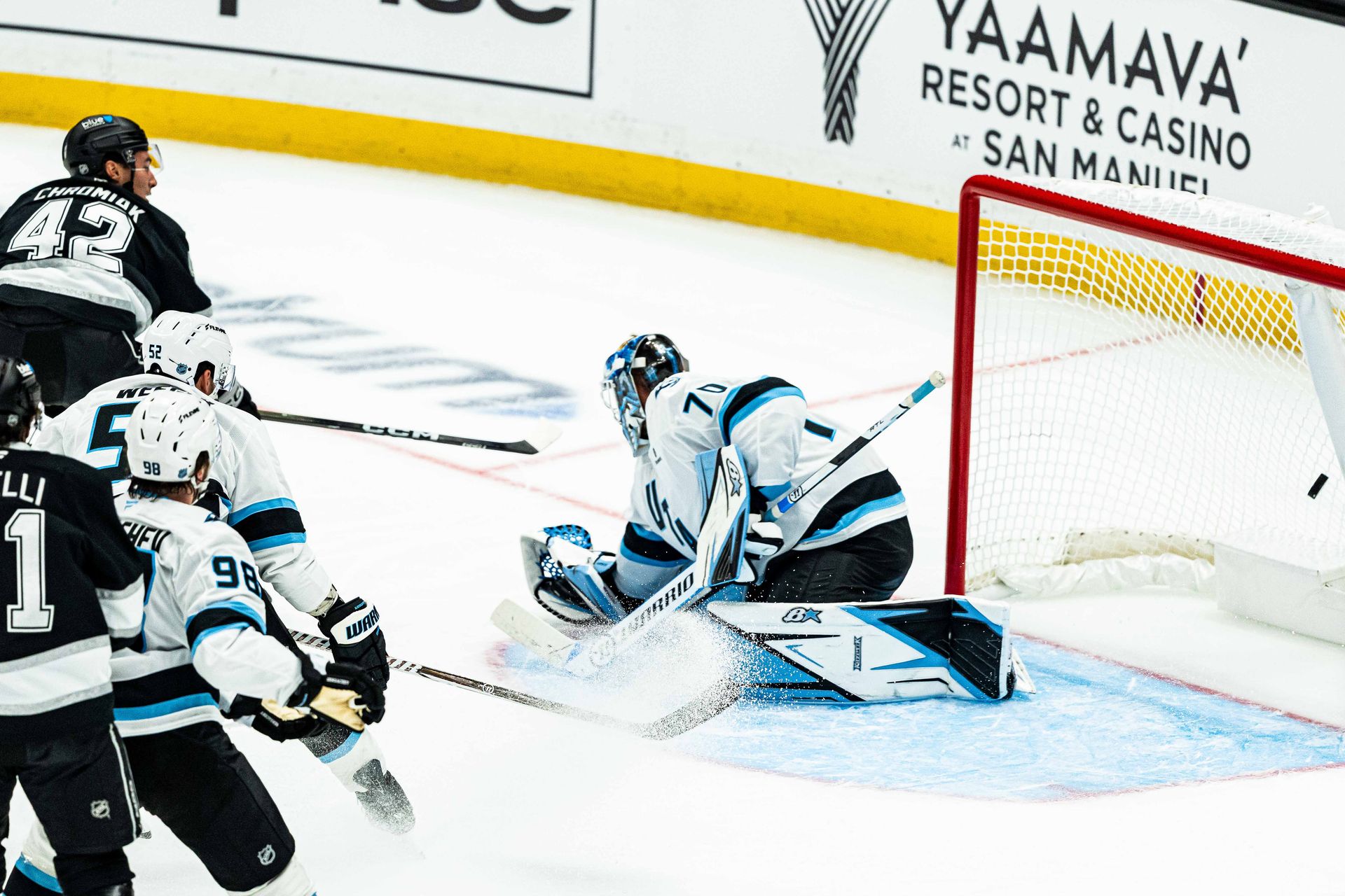 Martin Chromiak scores for Kings vs. Mammoth, Sep 22, 2026