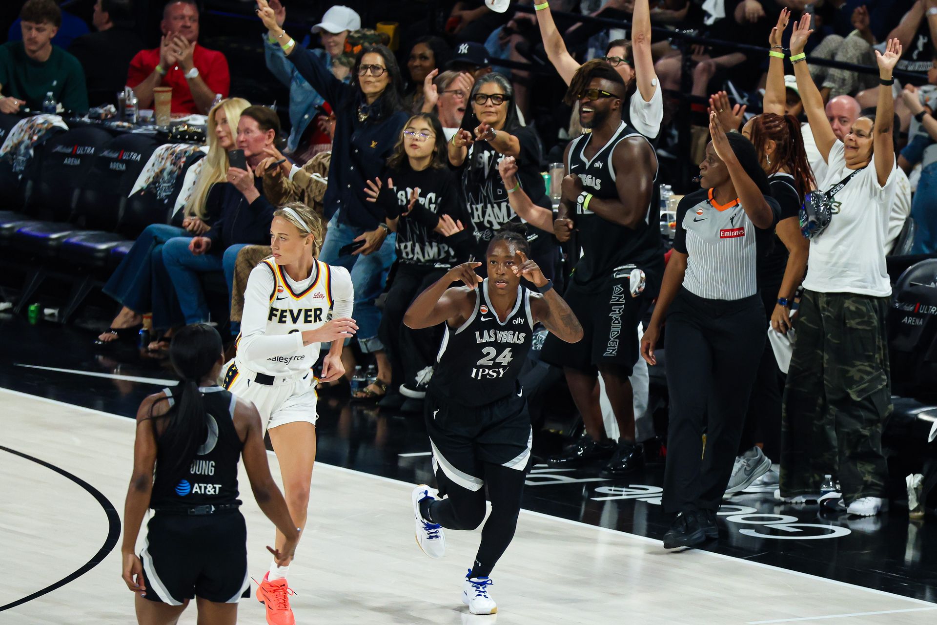 Jewell Loyd's triumphant three-pointer in the WNBA Playoffs