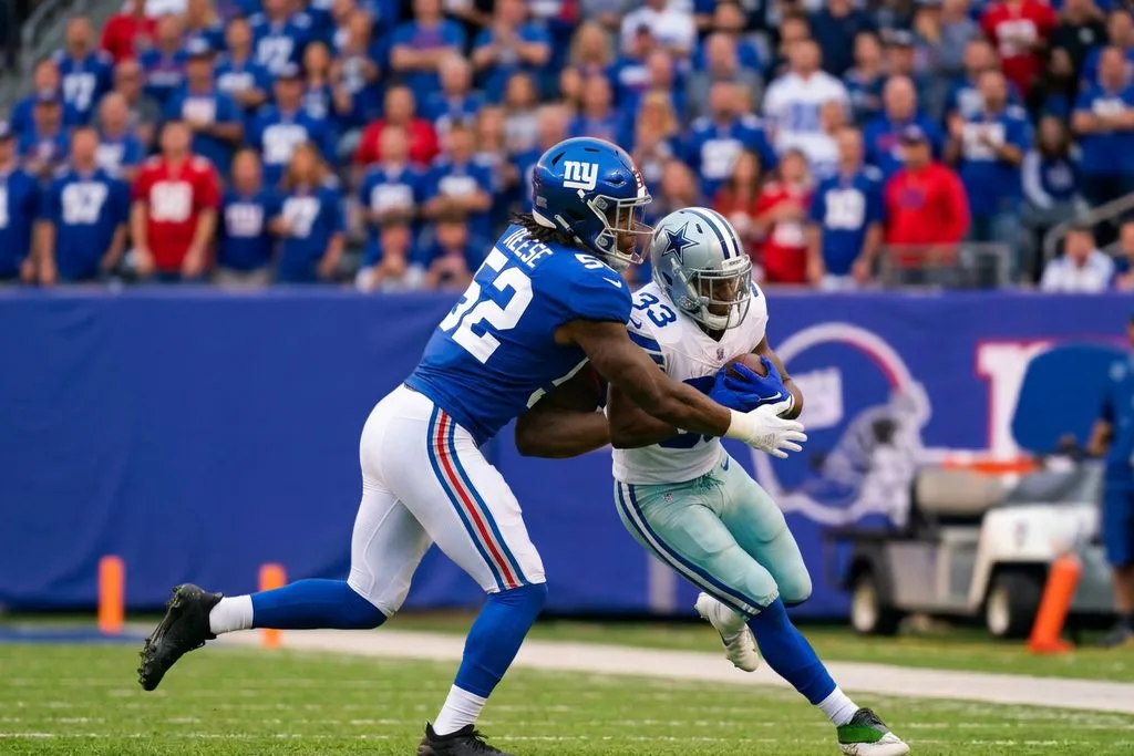 John JHarbaugh, New York Giants, Dallas Cowboys, Arvelle Reese