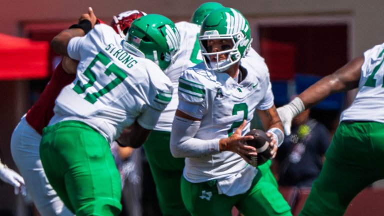 42. Tayven Jackson - North Texas Mean Green