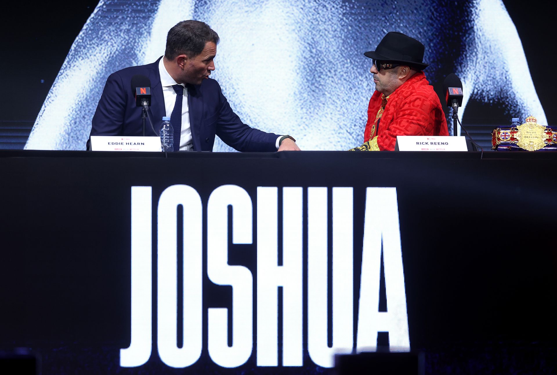 Eddie Hearn and Rick Reeno discuss the upcoming Fury vs. Joshua fight.