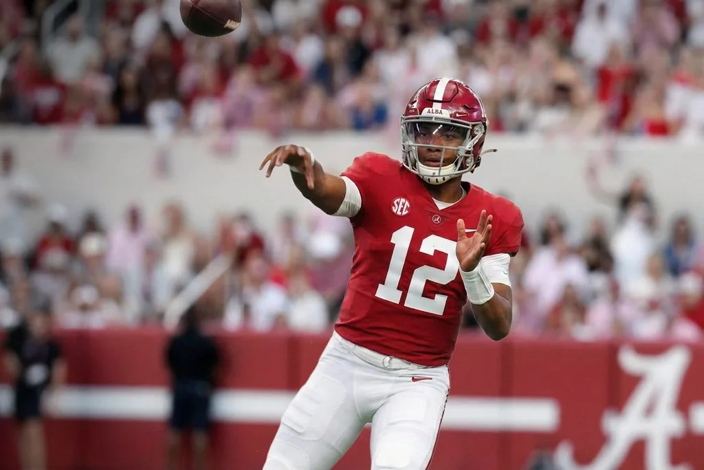 Alabama quarterback Keelon Russell