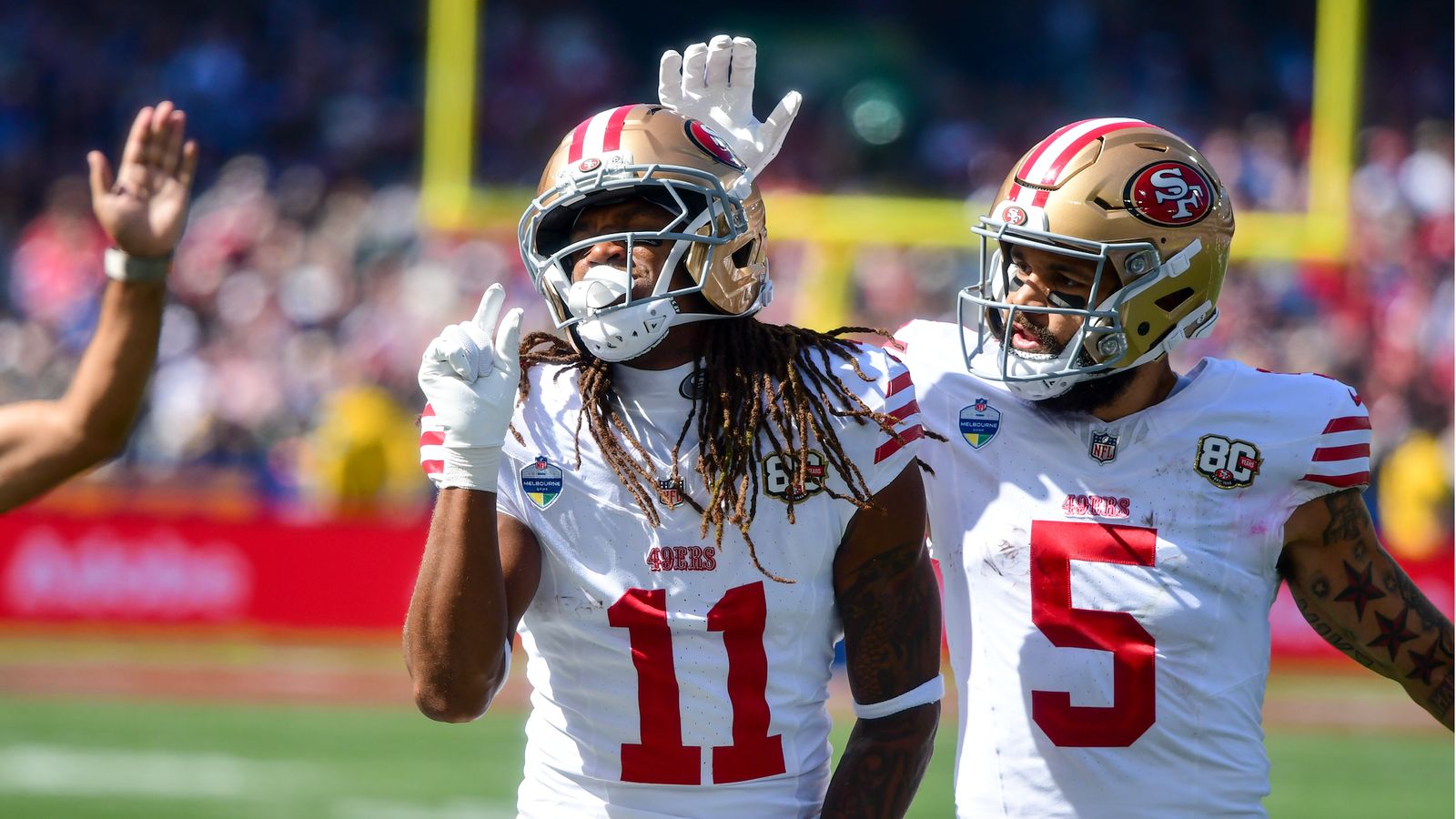 49ers secure a commanding 27-7 win against Rams in Melbourne