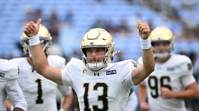 3) Notre Dame Fighting Irish
