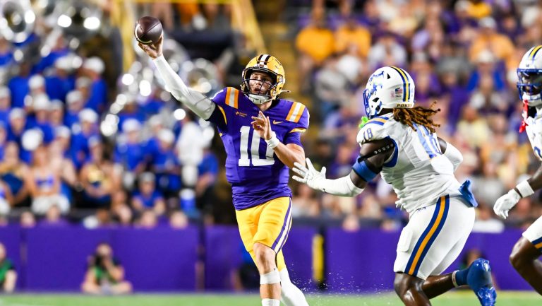 22. Sam Leavitt, LSU