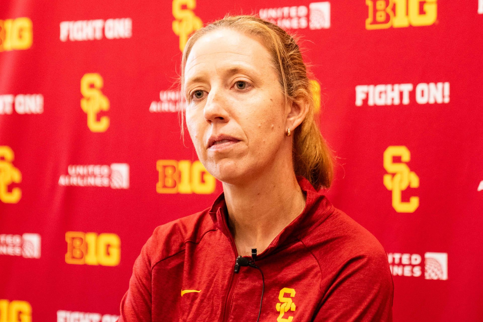 USC Head Coach Lindsay Gotlieb at 2026 Media Day