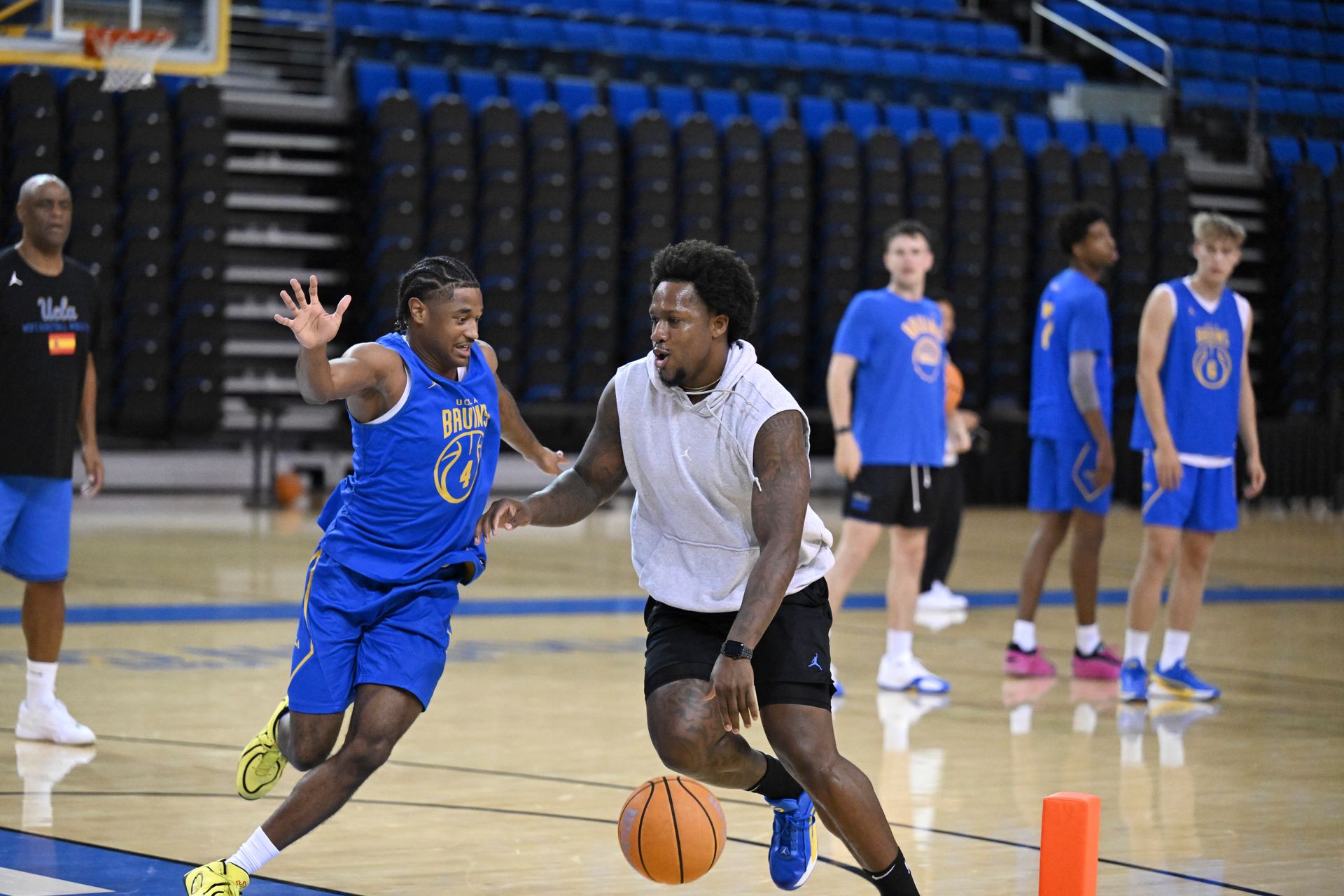 UCLA Basketball practice session, Media Day 2026
