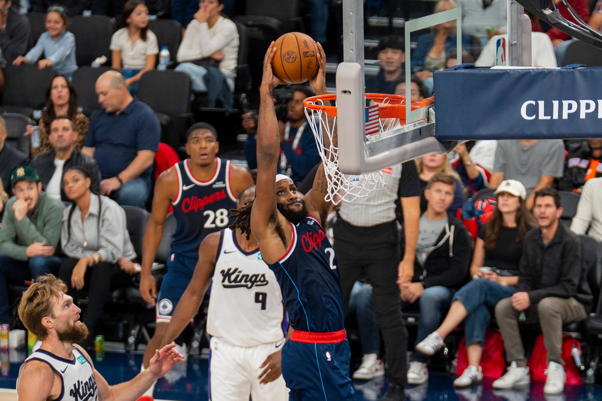 Isaiah Jackson throws down a dunk against Toronto
