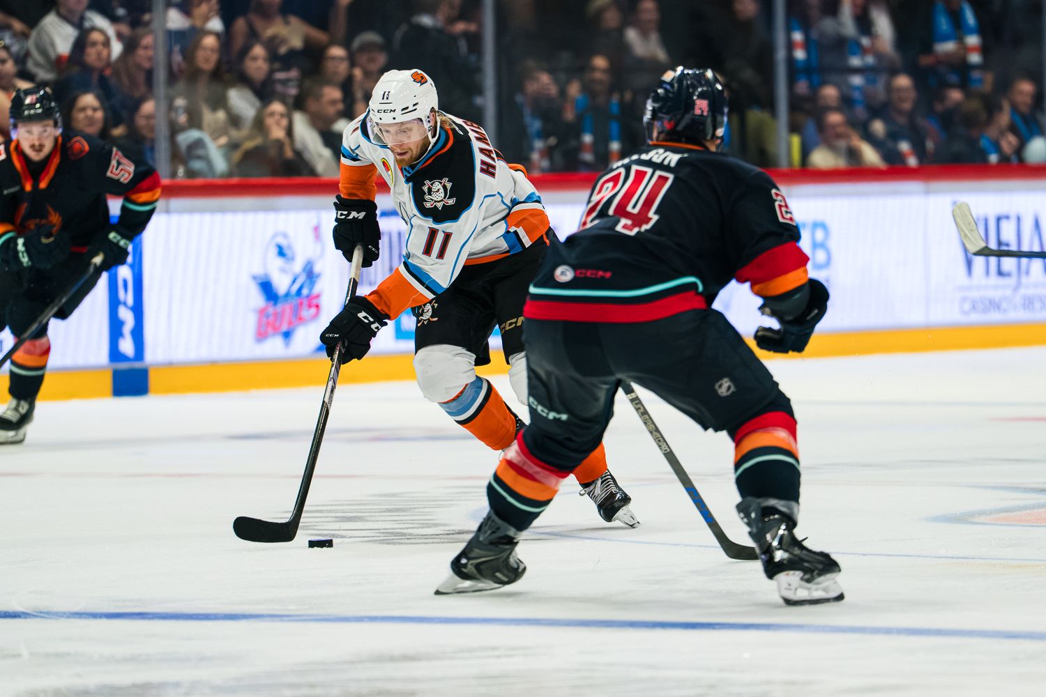 James Hamblin evades a Firebirds defender