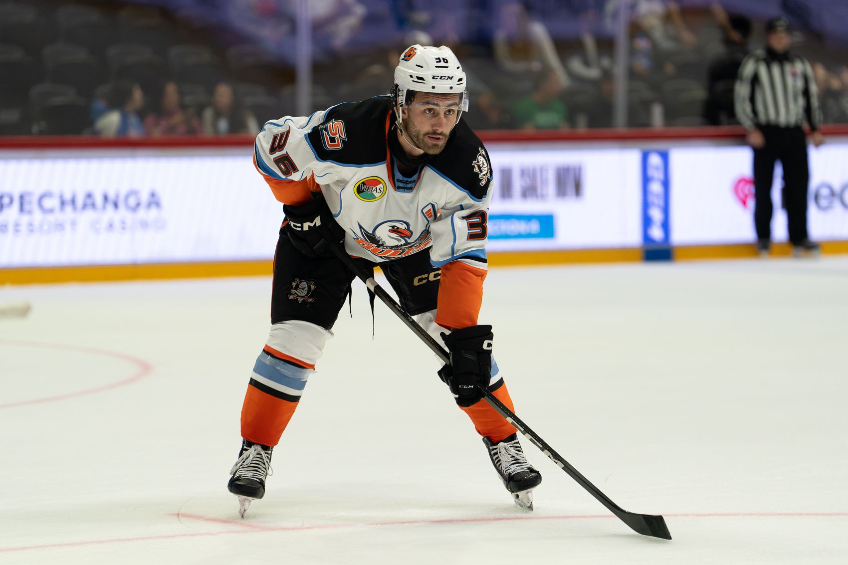 Drew Elliott in action against the Firebirds