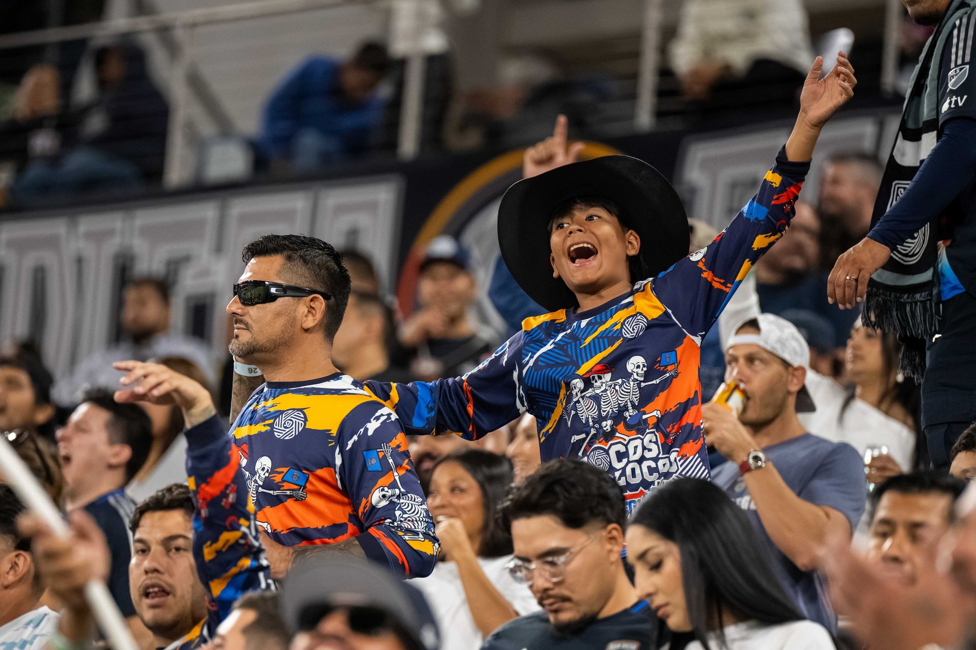 San Diego FC Fans Cheer at Snapdragon Stadium