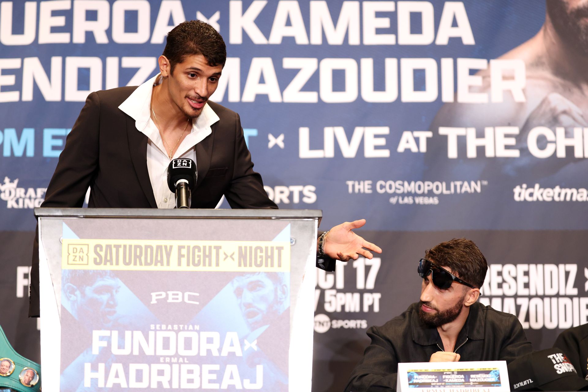 Fundora Faces Hadribeaj at Final Press Conference